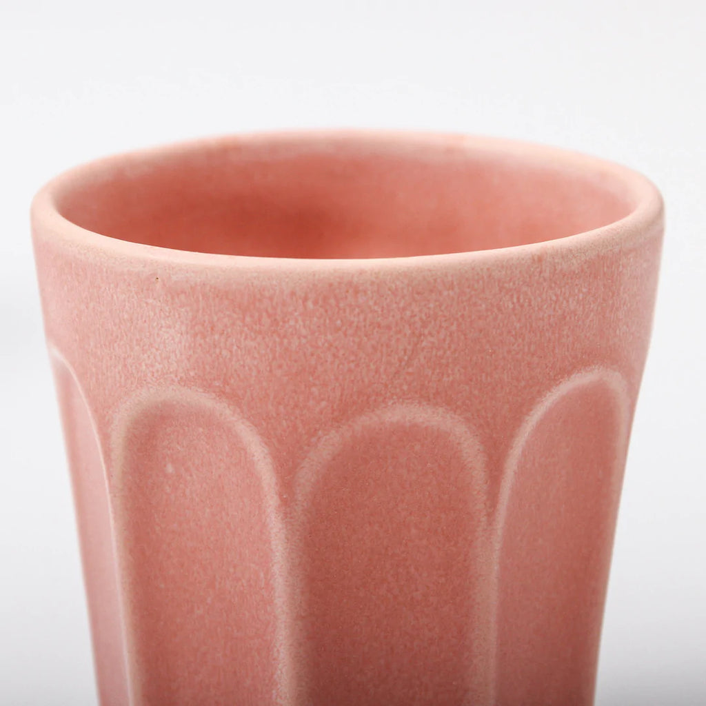 Indigo Love Ritual Latte Cup - clay pink