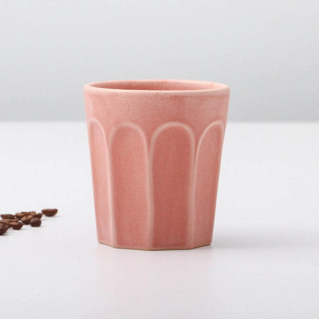 Indigo Love Ritual Latte Cup -  clay pink